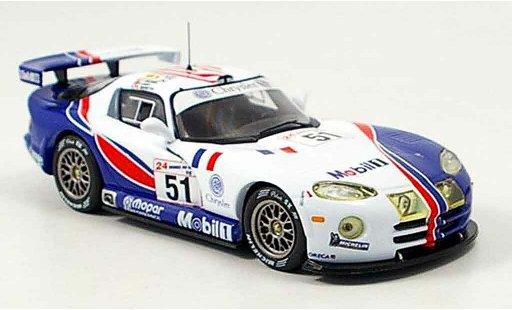 Dodge Viper GTS R 1/43 IXO No.51 Team Oreca Le Mans 1998 modellini auto