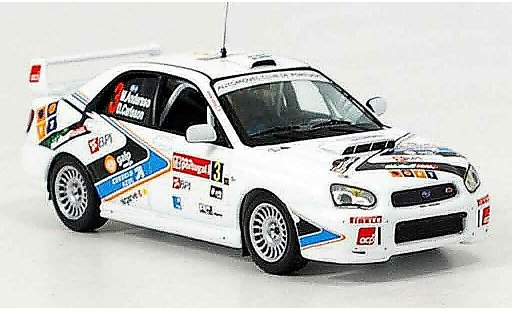 Subaru Impreza WRC 1/43 IXO no.3 vincitore rallye portugal 2005 modellini auto
