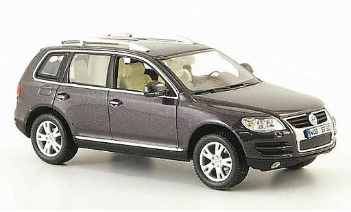 Volkswagen Touareg Base 1/43 Minichamps antracite modellini auto
