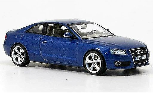 Audi A5 coupe 1/43 Schuco blu 2007 modellini auto