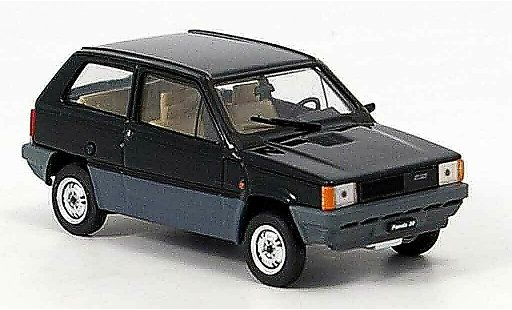 Fiat Panda 30 1/43 Brumm nero 1980 modellini auto