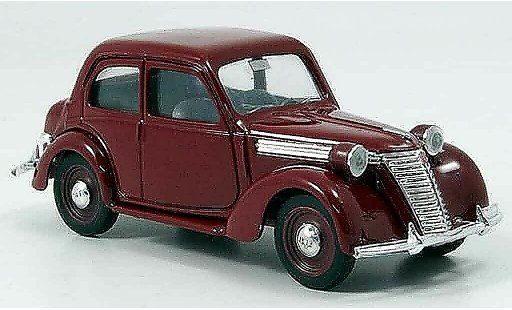 Fiat 1100 E 1/43 Brumm rosso modellini auto