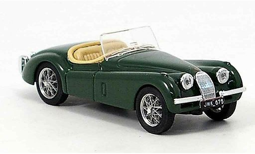 Jaguar XK 120 1/43 Brumm spider verde aperto 1948 modellini auto
