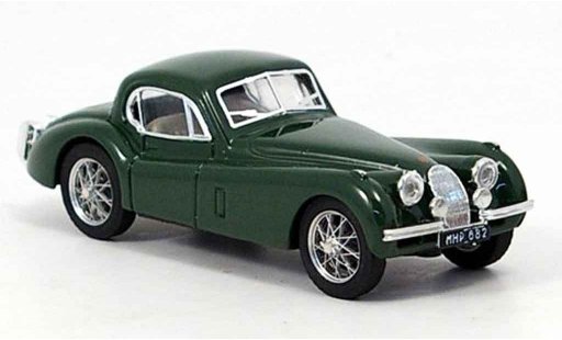 Jaguar XK 120 1/43 Brumm coupeverde 1948 modellini auto