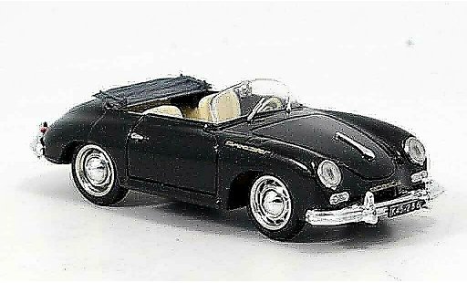 Porsche 356 1952 1/43 Brumm A Speedster nero modellini auto