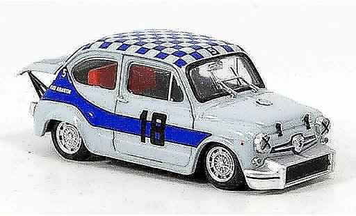 Fiat Abarth 1000 Berlina Corsa 1/43 Brumm No.18 4h Monza 1968 modellini auto