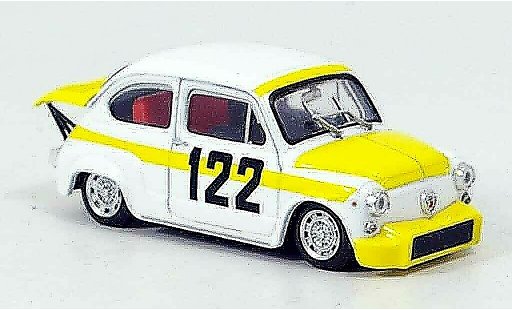 Fiat 850 Abarth TC 1/43 Brumm No.122 Coppa Collina 1969 modellini auto