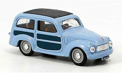 Fiat 500 C 1/43 Brumm Belvedere blu 1951 modellini auto