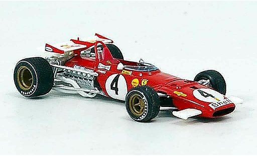 Ferrari 312 B 1/43 Brumm no.4 regazzoni gp italien 1970 modellini auto
