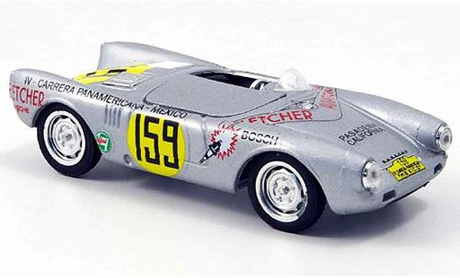 Porsche 550 1953 1/43 Brumm Spyder No.159 Carrera Mexico modellini auto