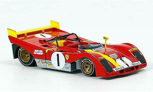 Ferrari 312 PB 1/43 Brumm no.1 ickx 1000km monza 1972 modellini auto