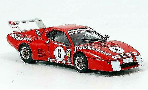 Ferrari 512 BB 1/43 Brumm no.6 wollek daytona 1982 modellini auto