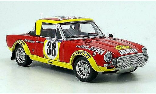 Fiat 124 Abarth 1/18 Sun Star ulyate east african safari 1975 modellini auto