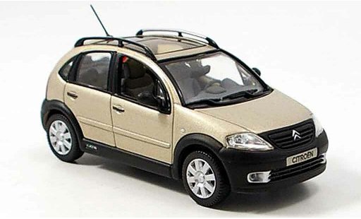 Citroen C3 XTR 1/43 Norev x tr beige 2004 modellini auto