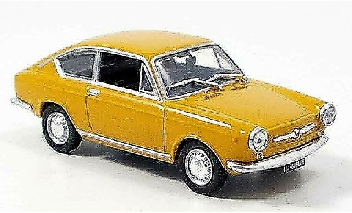 Seat 850 Coupe 1/43 Norev giallo 1967 modellini auto