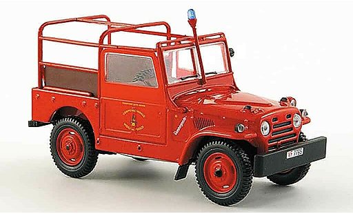 Fiat Campagnola Pompiers 1/43 Norev pompier Trentino 1959 modellini auto