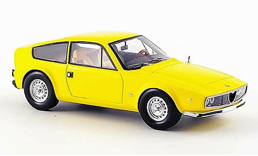 Alfa Romeo Junior Z 1600 1/43 Spark giallo 1974 modellini auto