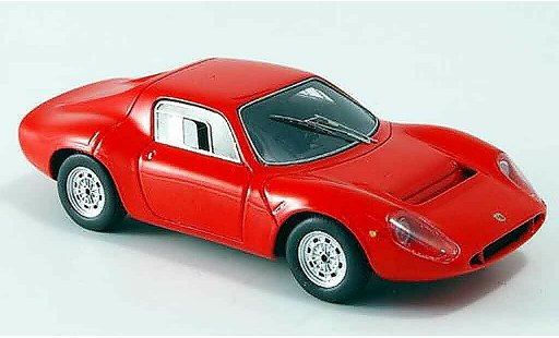 Fiat 130 Abarth 1/43 Spark OT 0 rosso 1966 modellini auto