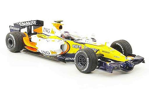 Renault F1 2007 1/43 Minichamps ing f1 team r27 kovalainen modellini auto