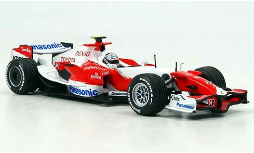 Toyota F1 TF107 1/43 Minichamps tf 107 panasonic trulli 2007 modellini auto