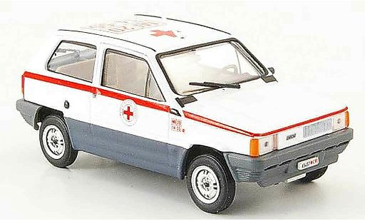 Fiat Panda 45 1/43 Brumm rotes Kreuz Italien 1980 modellini auto