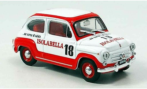 Fiat 600 D 1/43 Brumm Amaro 18 Isolabella 1960 modellini auto