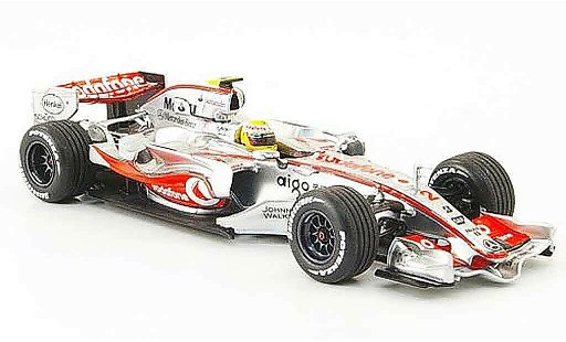 Mercedes F1 2007 1/43 Minichamps McLaren MP 4 22 L.Hamilton Vodafone 1st Podium modellini auto