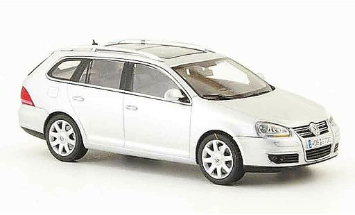 Volkswagen Golf Variant 1/43 Autoart met grigio metallisee 2007 modellini auto