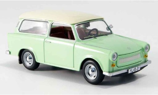 Trabant 601 Universal 1/43 IST Models Station wagon verde bianco 1965 modellini auto
