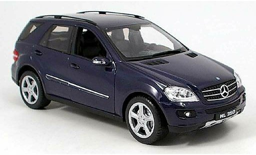 Mercedes Classe M Base 1/18 Welly ml 350 (w164) blu modellini auto