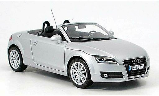 Audi TT roadster 1/18 Minichamps grigio metallisee 2006 modellini auto