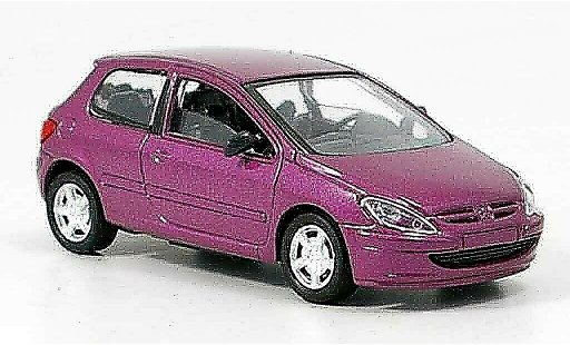 Peugeot 307 Base 1/43 Solido lilla modellini auto