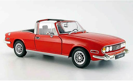 Triumph Stag Base 1/18 Jadi rosso 1978 modellini auto