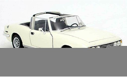 Triumph Stag Base 1/18 Jadi bianco 1978 modellini auto