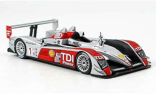 Audi R10 course 1/43 Minichamps 2007 vincitore Sports Car Challenge 2007 modellini auto