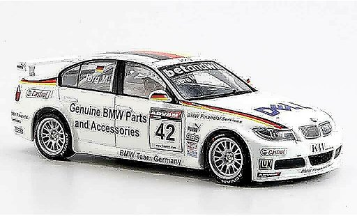 Bmw 320 WTCC 1/43 Minichamps E90 si 3er J.Muller 2006 modellini auto