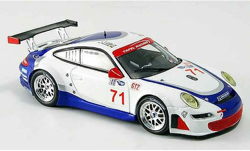 Porsche 911 GT3 RSR 1/43 Minichamps 2007 Henzler Lidell Long modellini auto