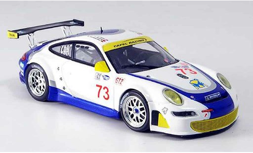Porsche 911 GT3 RSR 1/43 Minichamps 2007 Tafel Farnbacher James modellini auto