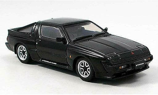 Mitsubishi Starion GSR VR 1/43 Aoshima 2600 nero 1988 modellini auto