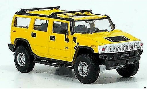 Hummer H2 Base 1/43 Cararama giallo modellini auto