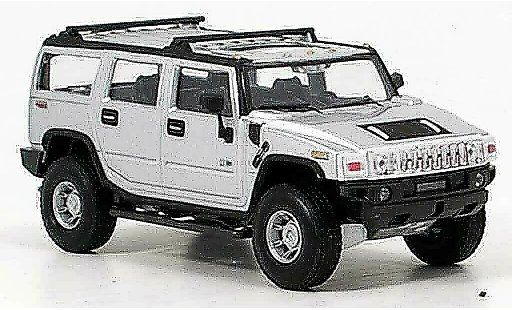 Hummer H2 Base 1/43 Cararama grigio metallisee modellini auto