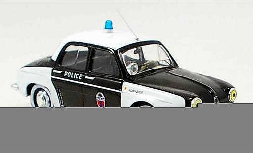 Renault Dauphine Base 1/43 IXO police paris 1962 modellini auto
