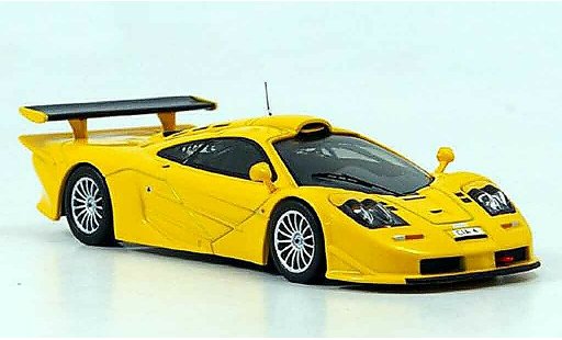 McLaren F1 GTR GTR Long Tail 1/43 IXO orange 1996 modellini auto