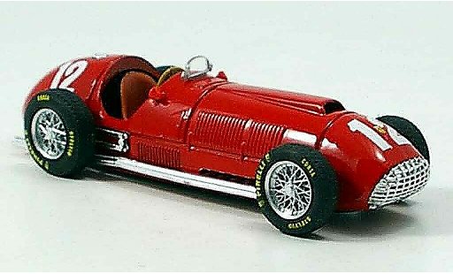 Ferrari 375 F1 1/43 Brumm no.12 f.gonzalez gp england 1951 modellini auto