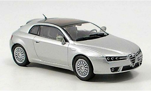 Alfa Romeo Brera coupe 1/43 M4 grigio 2005 modellini auto