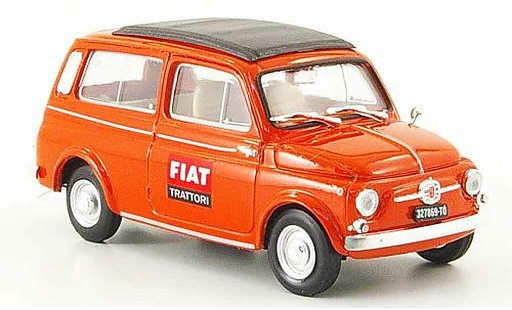Fiat 500 Giardiniera 1/43 Brumm Trattori 1960 modellini auto