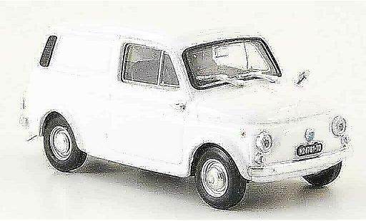 Autobianchi Furgoncino utilitaire 1/43 Brumm 500 bianco 1972 modellini auto