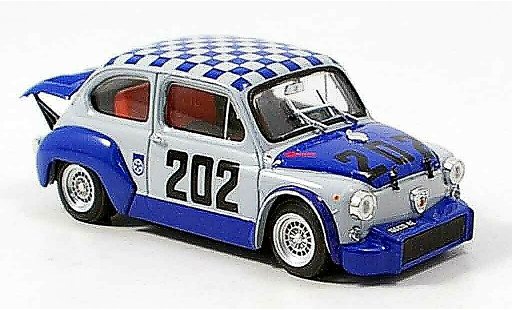 Fiat Abarth 1000 Berlina Corsa 1/43 Brumm TCR No.202 Bondone 1970 modellini auto