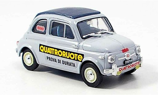 Fiat 500 Nuova 1/43 Brumm Prova Di Durata Quattroroute 1958 modellini auto