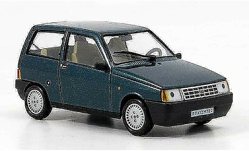 Autobianchi Y10 citadine 1/43 Edison turchese modellini auto